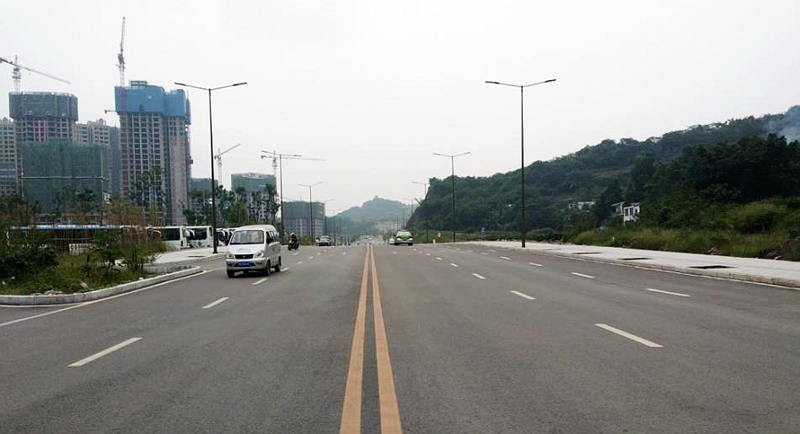 南湖生態(tài)城南苑街南延線建成全線通車